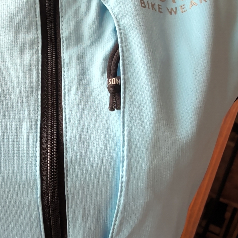 Gore Cycling Women's Size M Jacket With Zippered Arms Blue Black - Picture 6 of 13